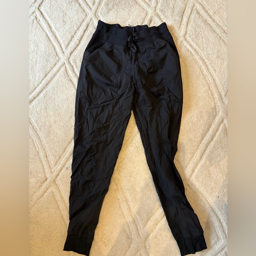Black Dance studio pants lululemon gently used!